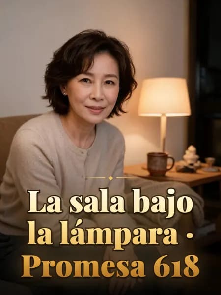 La sala bajo la lámpara · Promesa 618 — Ilustración conceptual del personaje
