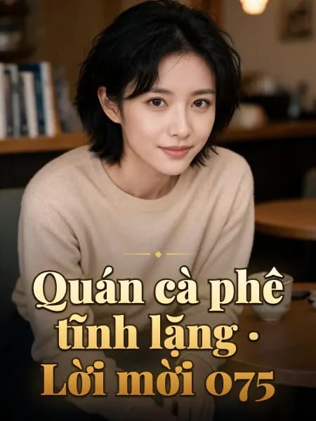 Quán cà phê tĩnh lặng · Lời mời 075 — Minh họa nhân vật