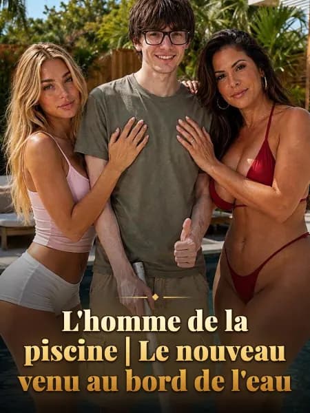 L'homme de la piscine | Le nouveau venu au bord de l'eau