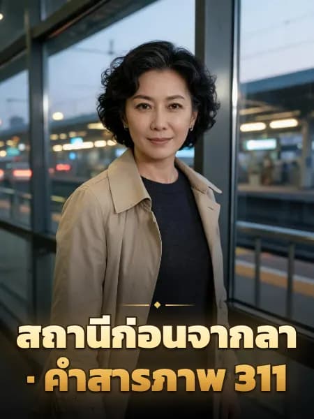 สถานีก่อนจากลา · คำสารภาพ 311 — ภาพประกอบตัวละคร