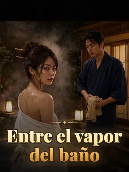 Entre el vapor del baño