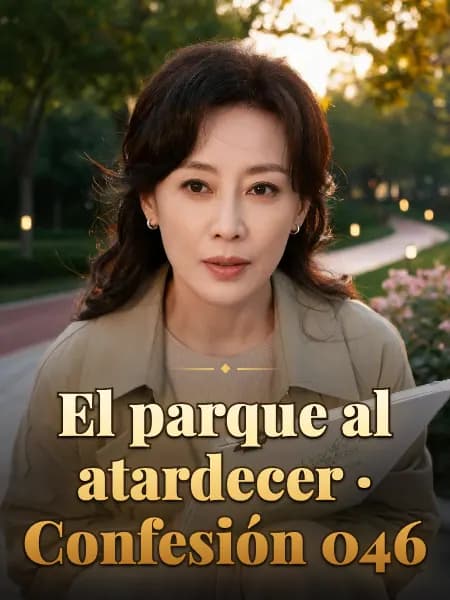 El parque al atardecer · Confesión 046 — Ilustración conceptual del personaje