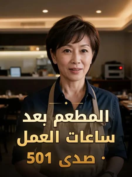المطعم بعد ساعات العمل · صدى 501 — تصوّر للشخصية