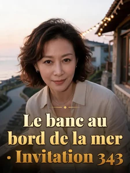 Le banc au bord de la mer · Invitation 343 — Illustration du personnage