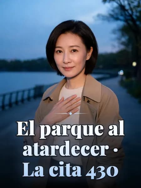 El parque al atardecer · La cita 430 — Ilustración conceptual del personaje
