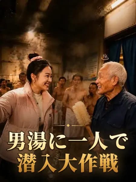 男湯に一人で潜入大作戦