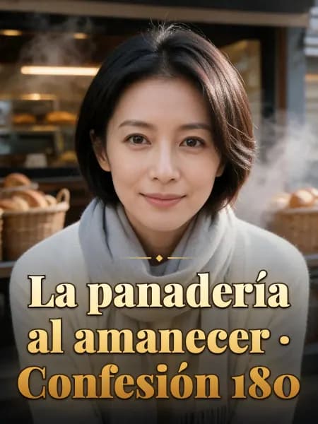 La panadería al amanecer · Confesión 180 — Ilustración conceptual del personaje