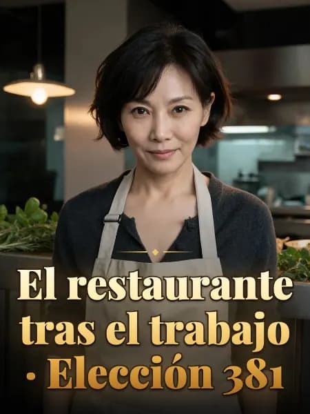 El restaurante tras el trabajo · Elección 381 — Ilustración conceptual del personaje