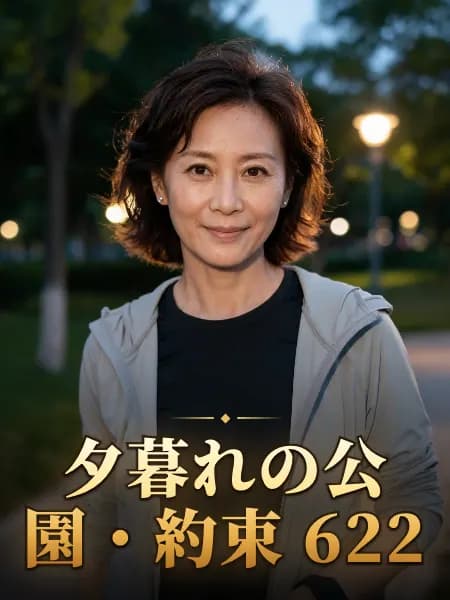 夕暮れの公園・約束 622 — 登場人物のイメージイラスト