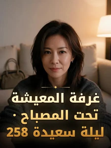 غرفة المعيشة تحت المصباح · ليلة سعيدة 258 — تصوّر للشخصية