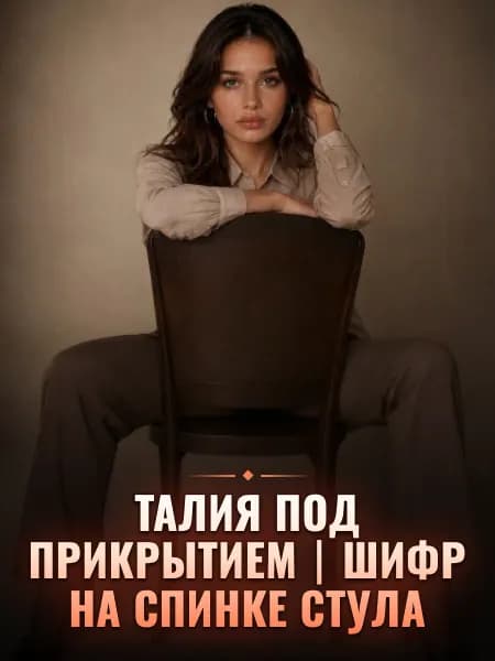Талия под прикрытием｜Шифр на спинке стула