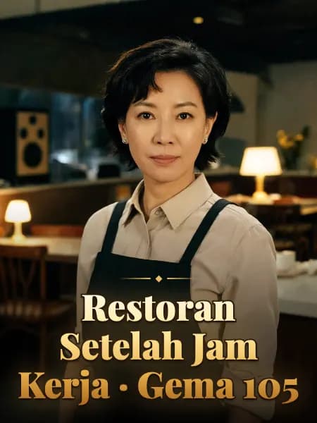 Restoran Setelah Jam Kerja · Gema 105 — Ilustrasi konsep tokoh
