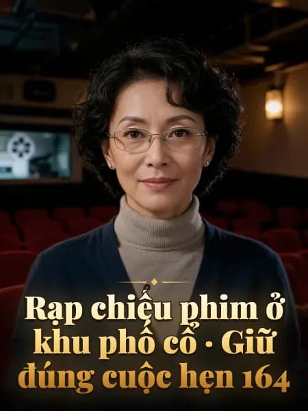 Rạp chiếu phim ở khu phố cổ · Giữ đúng cuộc hẹn 164 — Minh họa nhân vật