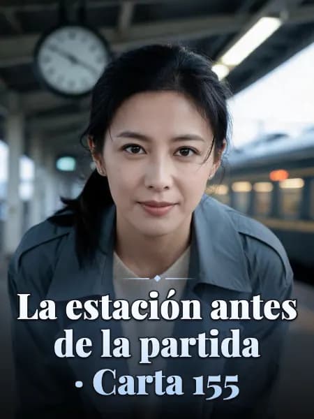 La estación antes de la partida · Carta 155 — Ilustración conceptual del personaje