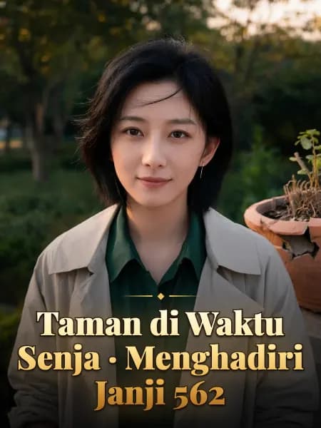 Taman di Waktu Senja · Menghadiri Janji 562 — Ilustrasi konsep tokoh