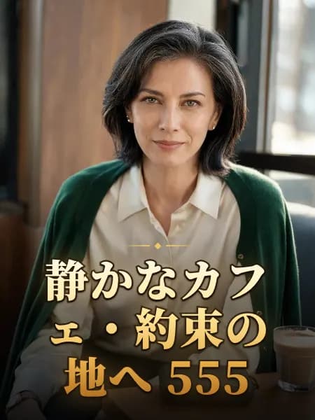 静かなカフェ・約束の地へ 555 — 登場人物のイメージイラスト