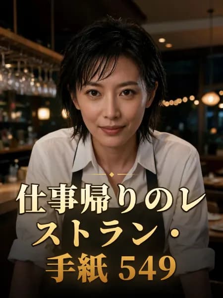 仕事帰りのレストラン・手紙 549 — 登場人物のイメージイラスト