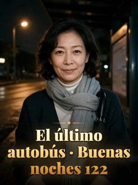 El último autobús · Buenas noches 122 — Ilustración conceptual del personaje