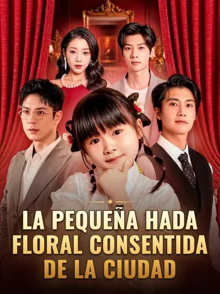 La pequeña hada floral consentida de la ciudad