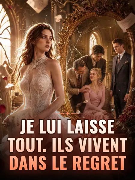 Je lui laisse tout. Ils vivent dans le regret