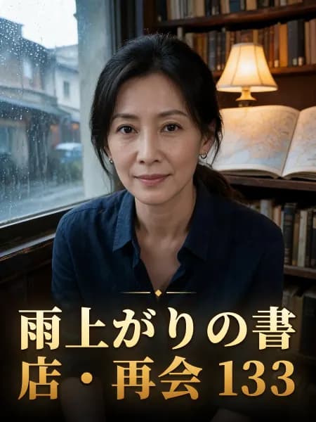 雨上がりの書店・再会 133 — 登場人物のイメージイラスト