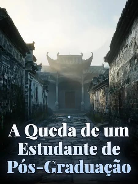 A Queda de um Estudante de Pós-Graduação — Ilustração da história