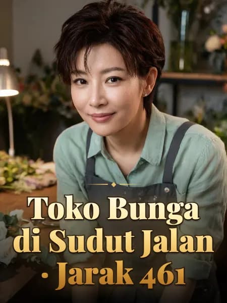 Toko Bunga di Sudut Jalan · Jarak 461 — Ilustrasi konsep tokoh