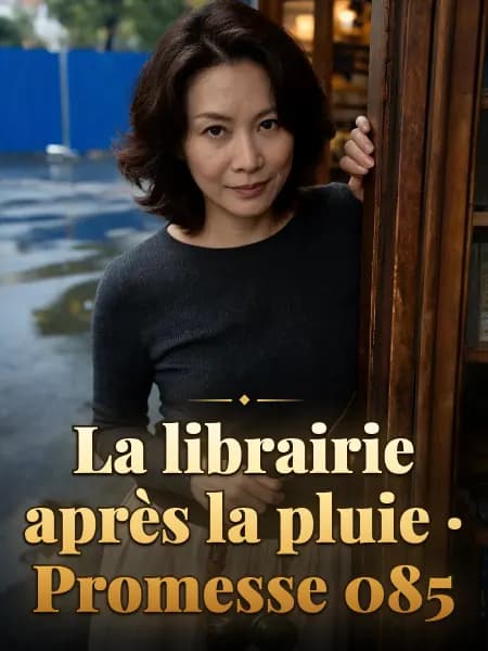 La librairie après la pluie · Promesse 085 — Illustration du personnage