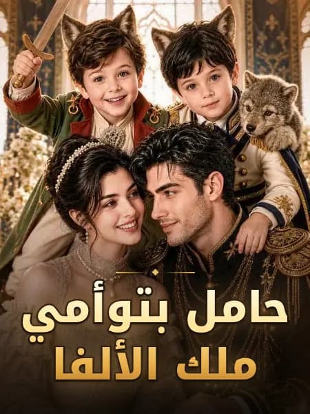 حامل بتوأمي ملك الألفا