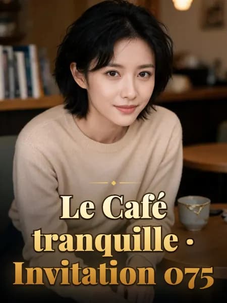 Le Café tranquille · Invitation 075 — Illustration du personnage