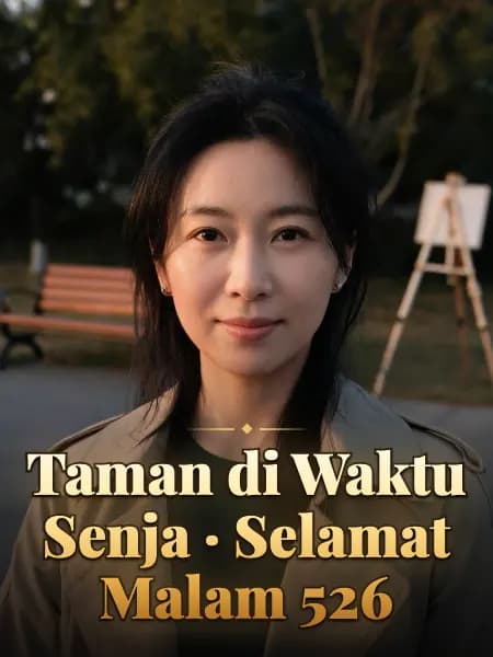 Taman di Waktu Senja · Selamat Malam 526 — Ilustrasi konsep tokoh