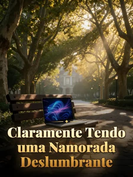 Claramente Tendo uma Namorada Deslumbrante — Ilustração da história