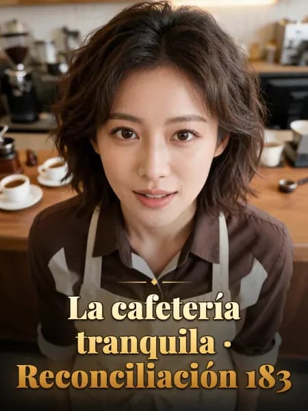 La cafetería tranquila · Reconciliación 183 — Ilustración conceptual del personaje