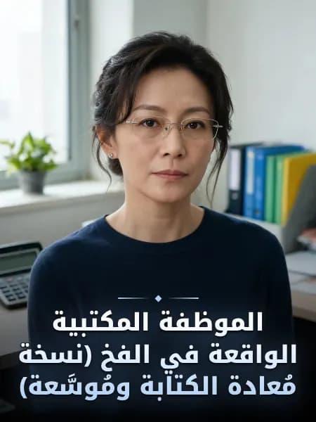 الموظفة المكتبية الواقعة في الفخ (نسخة مُعادة الكتابة ومُوسَّعة) — تصوّر للشخصية
