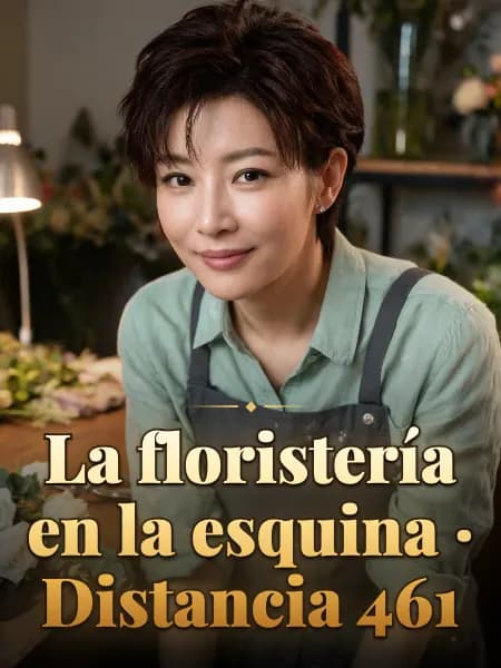 La floristería en la esquina · Distancia 461 — Ilustración conceptual del personaje