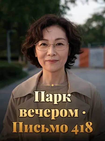 Парк вечером · Письмо 418 — Образ персонажа истории