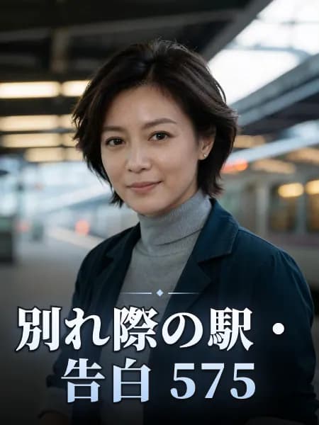 別れ際の駅・告白 575 — 登場人物のイメージイラスト