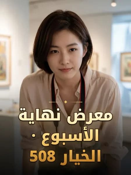 معرض نهاية الأسبوع · الخيار 508 — تصوّر للشخصية