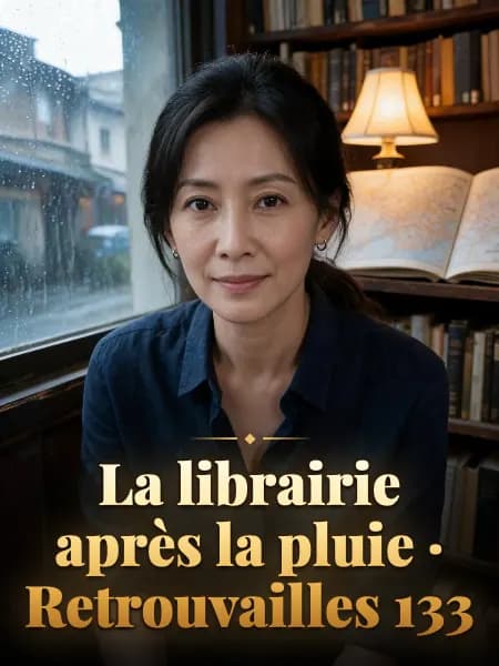 La librairie après la pluie · Retrouvailles 133 — Illustration du personnage
