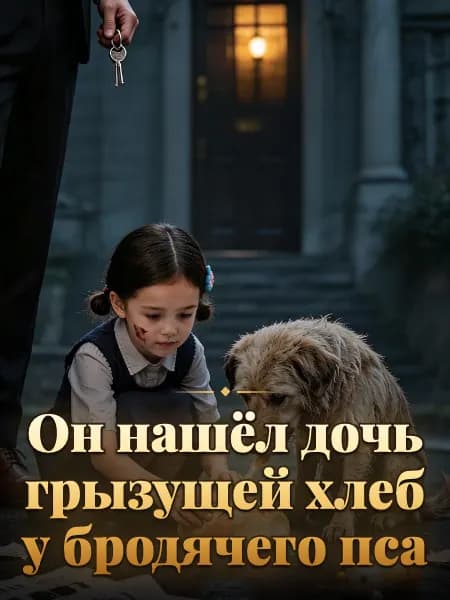 Он нашёл дочь грызущей хлеб у бродячего пса