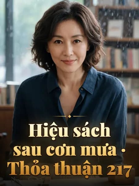 Hiệu sách sau cơn mưa · Thỏa thuận 217 — Minh họa nhân vật