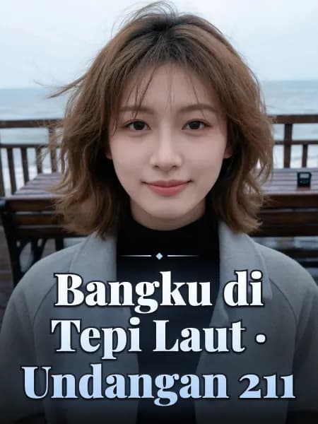 Bangku di Tepi Laut · Undangan 211 — Ilustrasi konsep tokoh
