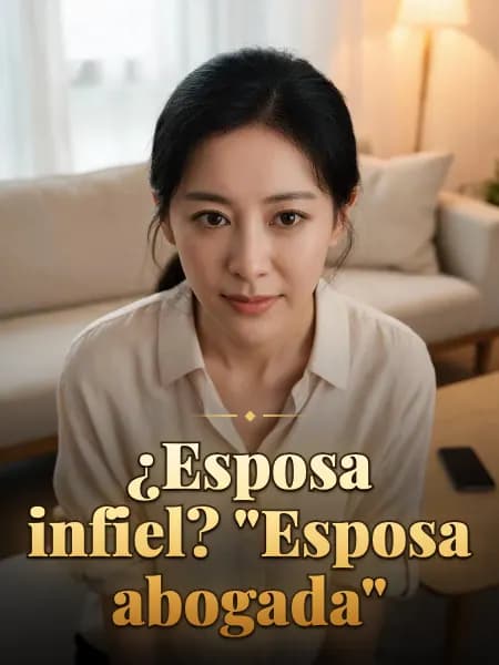 ¿Esposa infiel? "Esposa abogada" — Ilustración conceptual del personaje