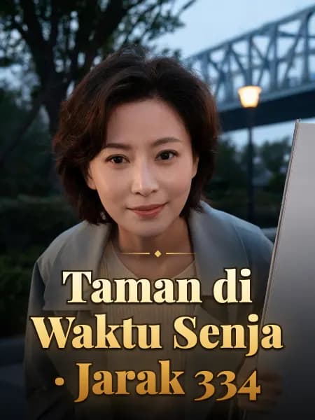 Taman di Waktu Senja · Jarak 334 — Ilustrasi konsep tokoh