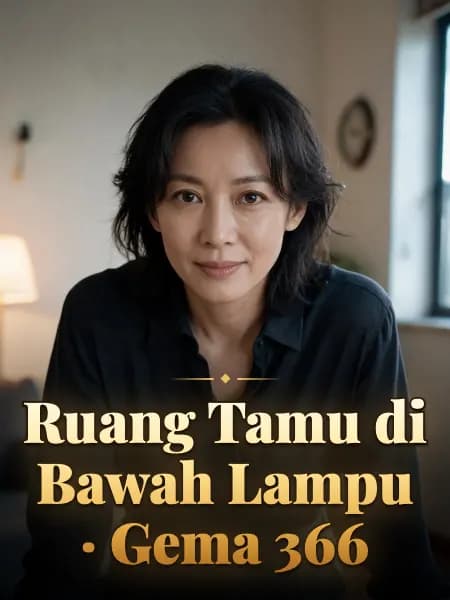 Ruang Tamu di Bawah Lampu · Gema 366 — Ilustrasi konsep tokoh
