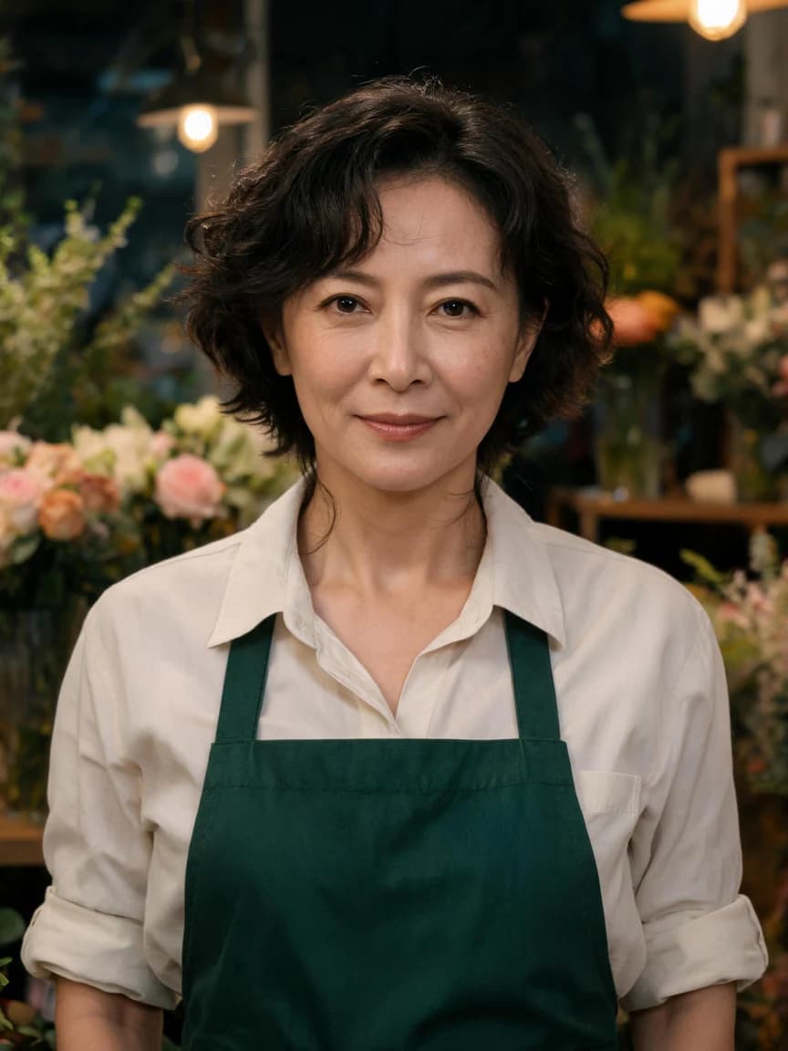 Corner Flower Shop: Good Night 389 — Story character concept art