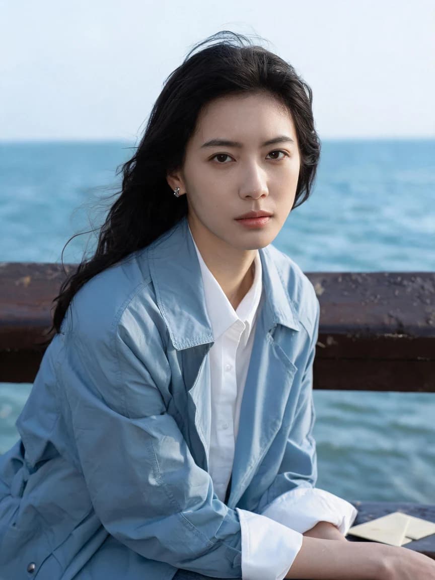 The Bench by the Sea: Letter 415 — Story character concept art
