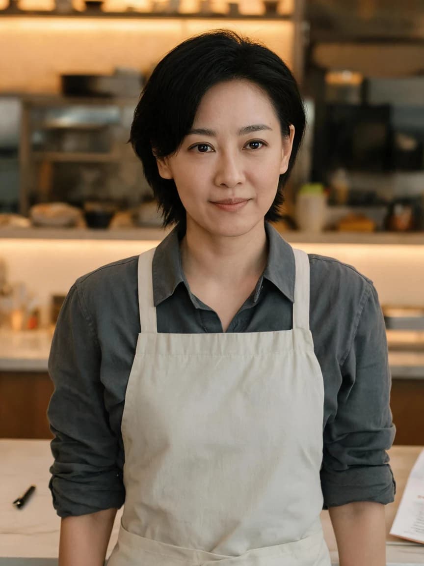 The Restaurant After Hours: Choice 513 — Story character concept art