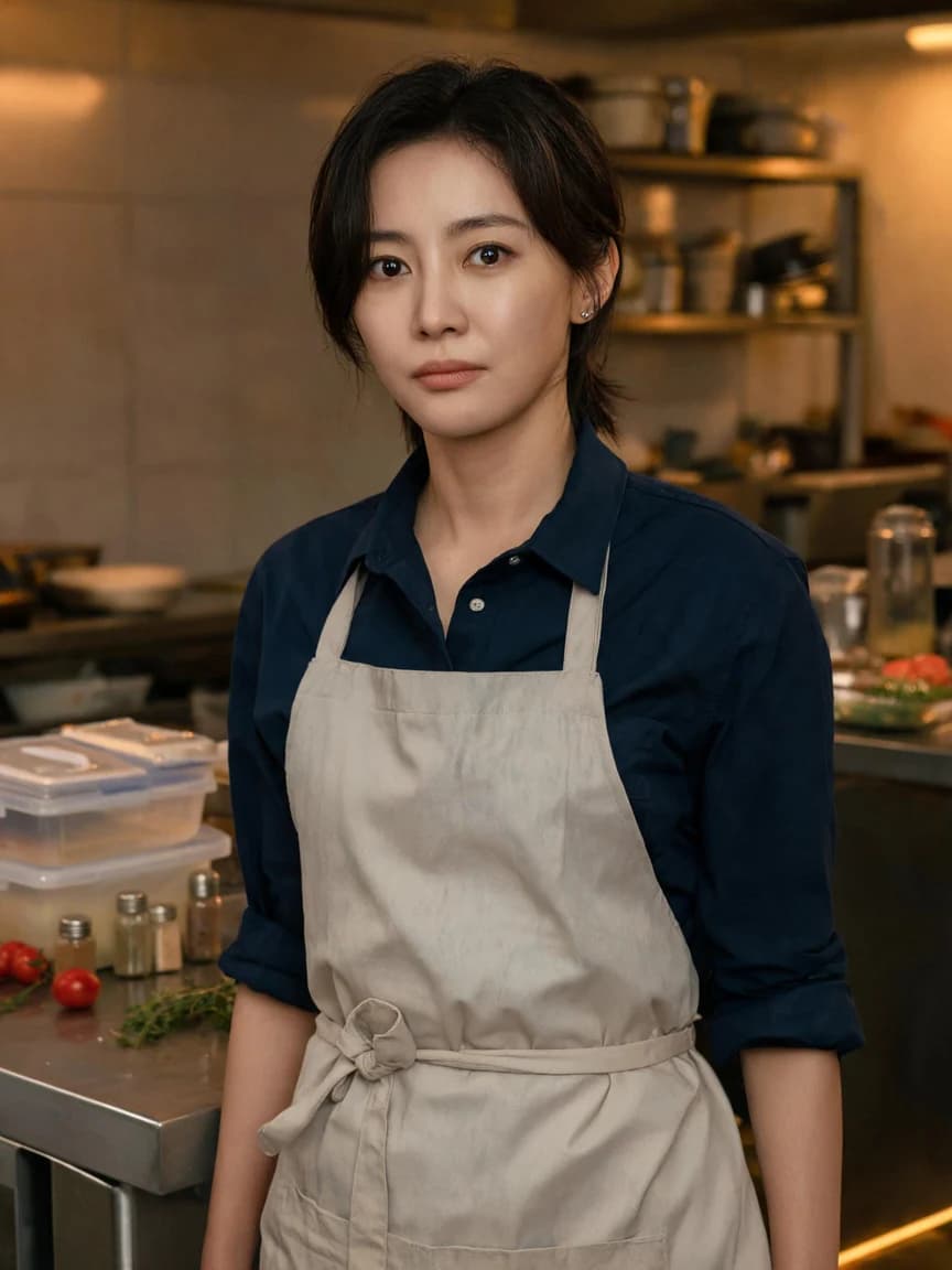 Restaurant After Hours · Goodnight 525 — Story character concept art