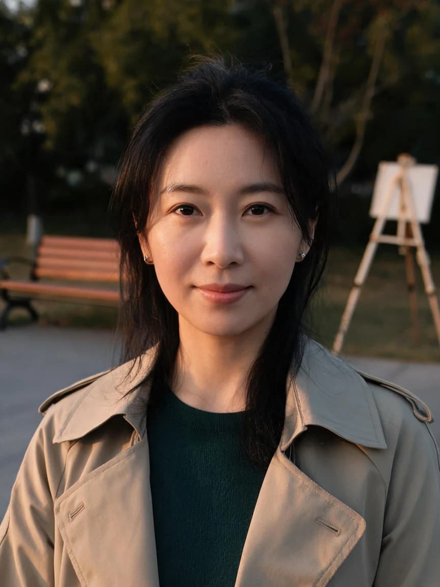 Park at Dusk · Goodnight 526 — Story character concept art